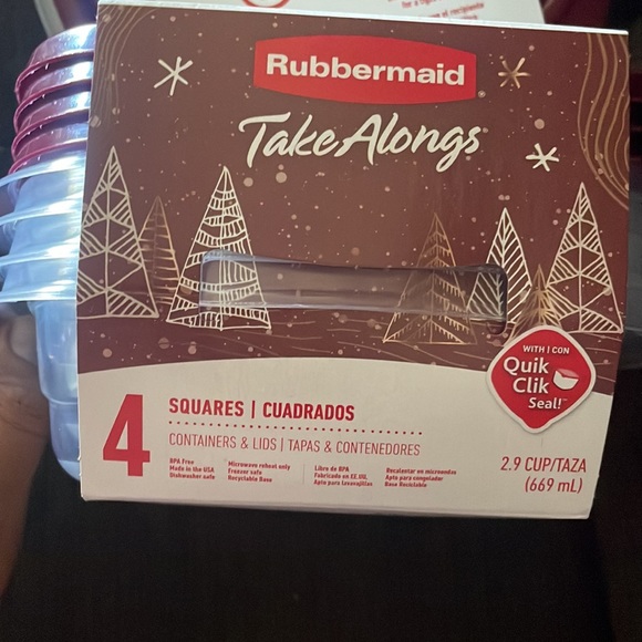 (2)Rubbermaid Take Alongs Container Storage - Picture 3 of 4